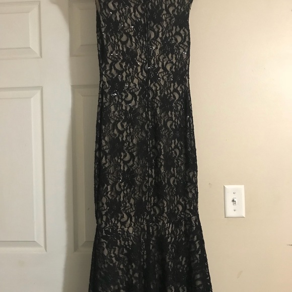 Black mermaid prom dress - Picture 2 of 2